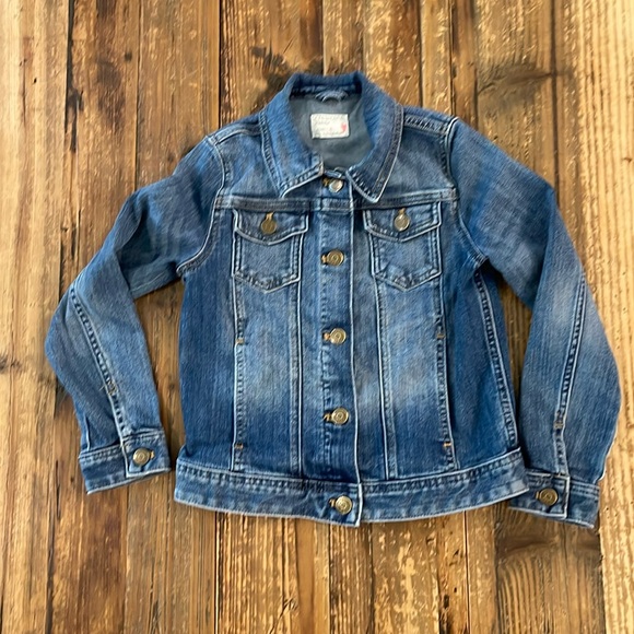 J Crew girls denim jacket, size 8. - Picture 1 of 3